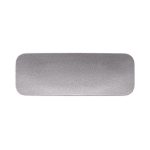 (2 bucăți) SELTMANN WEIDEN | Farfurie plată dreptunghiulară - 380x140mm - Gri