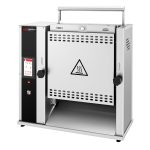 Toaster vertical - Manual - 2,1 kW - pentru chifle de burger și hot-dog
