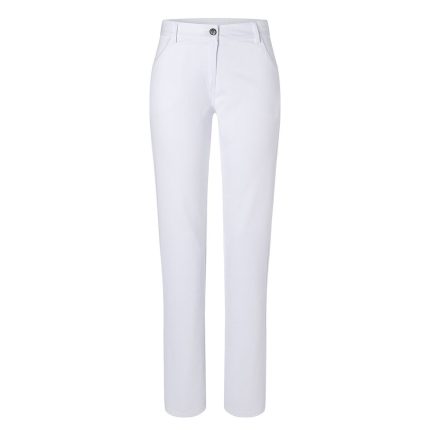 Karlowsky Tina - pantaloni de damă - culoarea albă - mărime: 34