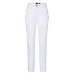 Karlowsky - pantaloni de damă cu 5 buzunare - culoare albă - mărime: 48