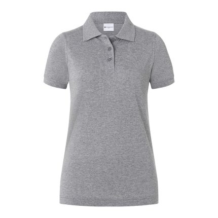 Karlowsky Basic  - Tricou polo pentru femei - Gri deschis - Mărime: XS
