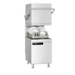 Mașină de spălat cu transport continuu cu pereți dubli – digitală – 7,1 kW – cu decalcifiator inclus – cu pompă pentru detergent și agent de lustruire