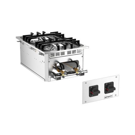 Aragaz de încastrat – 15 kW – 2 arzătoare