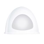 Capac din plexiglas pentru fierbător de ouă - alb mat
