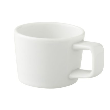 (12 buc) White Delight - Ceașcă espresso - 70 ml - Alb - stivuibilă