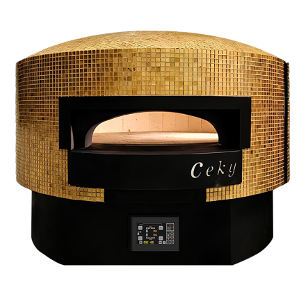 Cuptor Pizza Electric Ceky cu Vatră Rotativă Automatizată