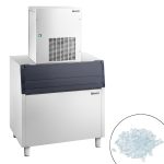 Mașină modulară de gheață în fulgi Premium Plus – 270 kg/24, inclusiv rezervor de stocare a gheții de 350 kg