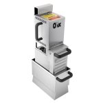 OLIX | L Filtru portabil pentru ulei de prăjit - 100 litri/minut - pentru friteuze de la 20 litri
