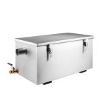 Separator de grăsimi din inox - 20 litri - până la 50 meniuri/zi