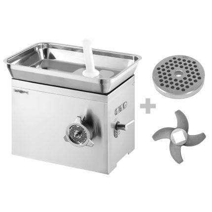 Mașină de tocat carne profesională 22 - 350 kg/h - 1,1 kW - sită 4,5 mm
