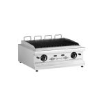 Grătar cu gaz și apă - 10,4 kW - model de masă - 730 adâncime