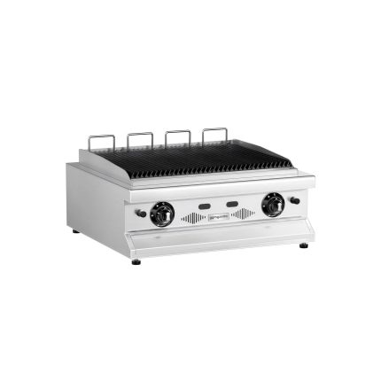 Grătar cu gaz și apă - 10,4 kW - model de masă - 730 adâncime