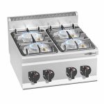 Aragaz cu gaz – 19 kW – 4 arzătoare