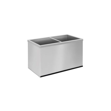 Suport din oțel inoxidabil pentru dozatoare de sos – 2 x 2 litri – compatibil cu SEK2