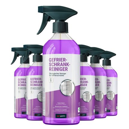 (6 bucăți) Produs de curățare pentru congelator și frigider, 750 ml fiecare – ecologic
