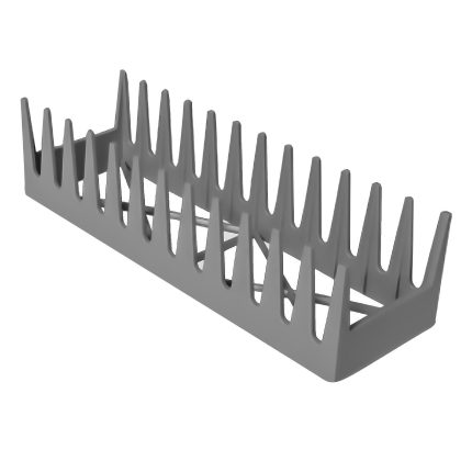 Inserție pentru mașina de spălat vase - pentru 12 farfurii - gri