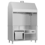 Element neutru pentru grătar cu cărbune/gaz BERLIN - 1360 mm - din oțel inoxidabil