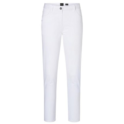 Karlowsky - pantaloni pentru bărbați - cu 5 buzunare - culoarea alb - mărime: 62