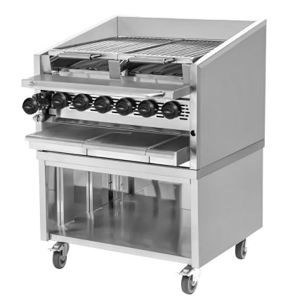 Grătar de mare putere – stil american – 2 grătare