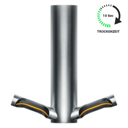 Uscător de mâini Dyson cu filtru HEPA - Oțel inoxidabil