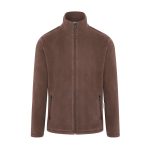 KARLOWSKY | Jachetă de lucru bărbătească din fleece pentru bărbați - maro deschis - Mărimea: 4XL