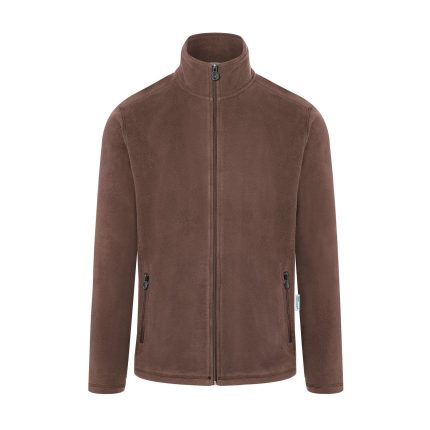 KARLOWSKY | Jachetă de lucru bărbătească din fleece pentru bărbați - maro deschis - Mărimea: 4XL