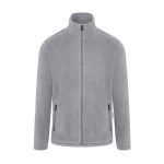 KARLOWSKY | Jachetă de lucru pentru bărbați, din fleece, pentru încălzire - Platinum Grey - Mărimea: 4XL