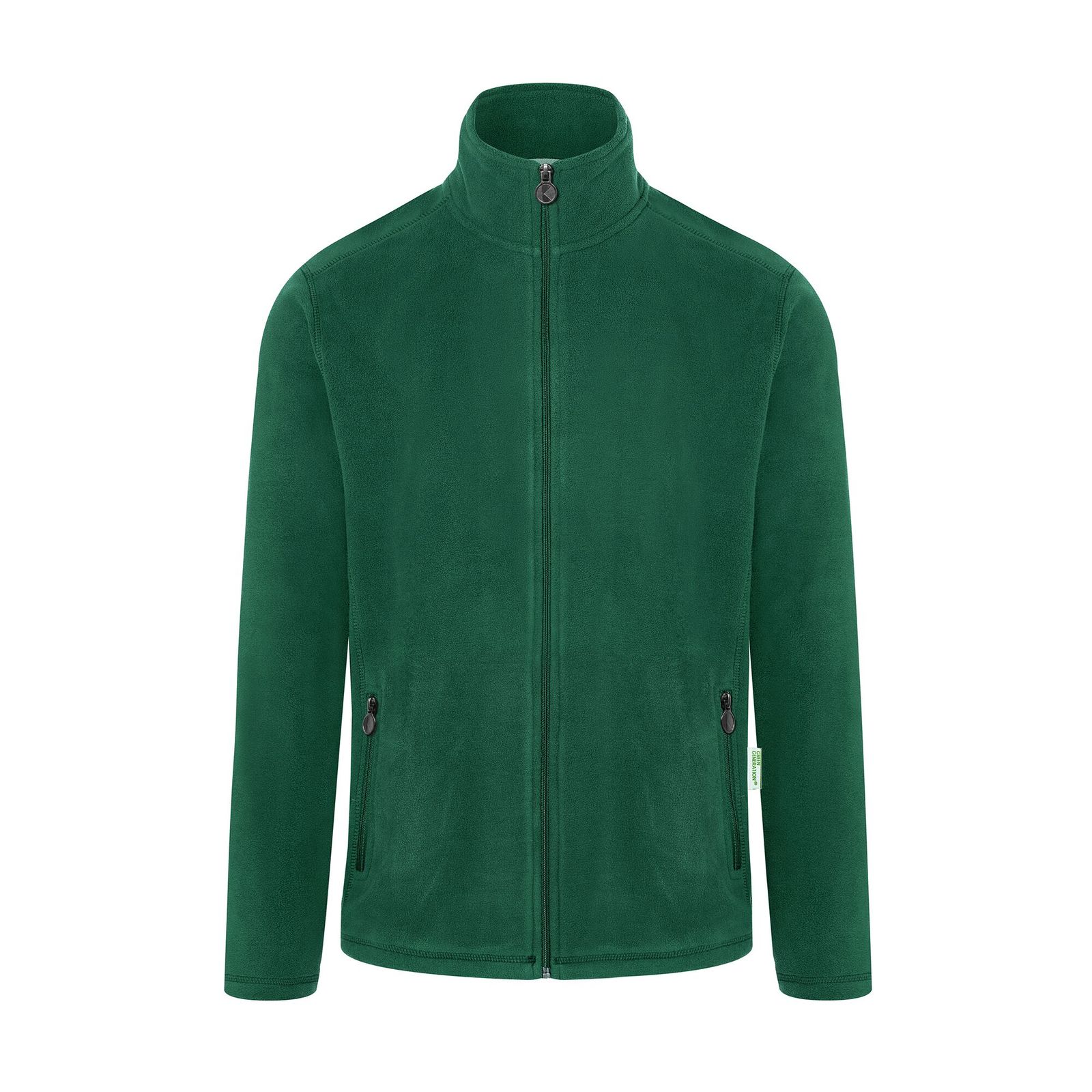 HWFWGK2XL_1-jpg.jpg KARLOWSKY | Mens Workwear Fleece Jacket Warm-Up - Forest Green - Mărimea: XL - imagine 1