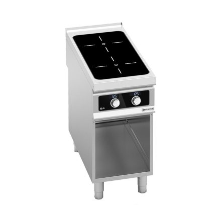 Mașină de gătit / Aragaz cu inducție - seria 900 - 400x900x(H)920 mm - 10 kW - 2 zone de inducție - Bflex Digital