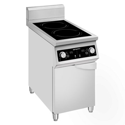 Mașină de gătit / Aragaz cu inducție - seria 700 - 400x700x(H)980 mm - 10 kW - 2 zone de inducție