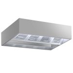 Hota de tavan cu inducție - 2400 mm - fără motor - cu filtru