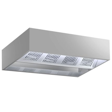 Hota de tavan cu inducție - 2400 mm - fără motor - cu filtru