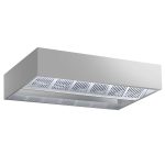 Hota de tavan cu inducție - 3000 mm - fără motor - cu filtru
