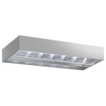 Hota de tavan cu inducție - 4000 mm - fără motor - cu filtru