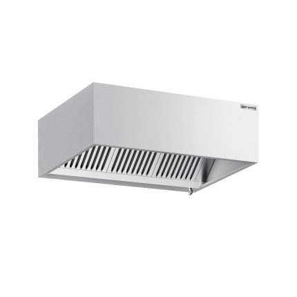 Hota cu incintă de tip inducție – 1400 mm – fără motor – cu filtru și lumină