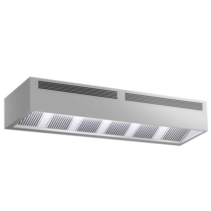 Hota cu incintă de tip inductiv – 3600 mm – fără motor – cu filtru