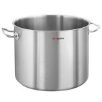 Oală - oțel inoxidabil - 8,8 litri - Ø 240 mm - înălțime: 195 mm