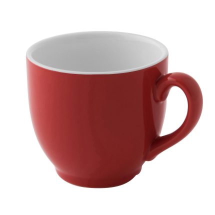 (6 buc) Colors - Ceașcă cappuccino - 140 ml - Roșu - stivuibilă