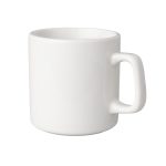 (6 buc) Budgetline Mammoet - Ceașcă pentru cafea și ceai - 200 ml - Alb - stivuibilă