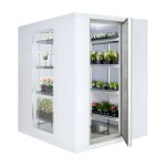 Cameră frigorifică - 1200x1200 mm - 1,80 m³ - cu 3 laturi din sticlă