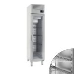 Dulap frigorific profesional din inox inoxidabil PREMIUM PLUS - GN 1/1 - 325 l - -2/+6 °C - cu 1 ușă din sticlă - răcire ventilată; agent R290; iluminare LED; dezghețare automată
