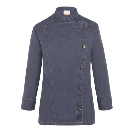 Karlowsky Jeans-Style - Jachetă de Bucătar pentru damă - negru vintage - mărime: 44