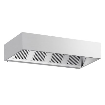 Hotă tip cutie - 2400 mm - cu filtre labirint & iluminare LED