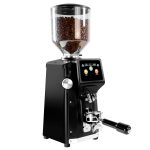Râșniță de cafea – 1,2 kg – cu sistem de răcire – disc de măcinare plat cu diametrul de 75 mm – recunoaștere automată a portfiltrului – negru