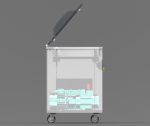 Mașină industrială de ambalat în vid cu dublă cameră Waage DVA Professional (Display LCD 5 inch & 20 Programe) Serie 9000/920, Italia - imagine 14