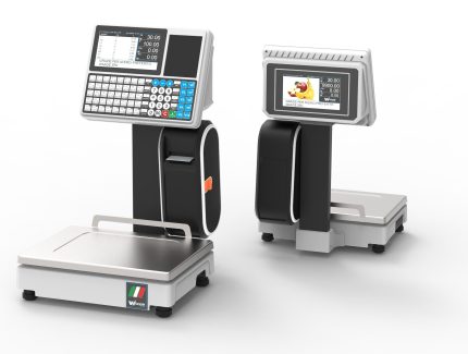 Cântar comercial multimedia cu ecran tactil 7 inch Waage INFINITY, Italia