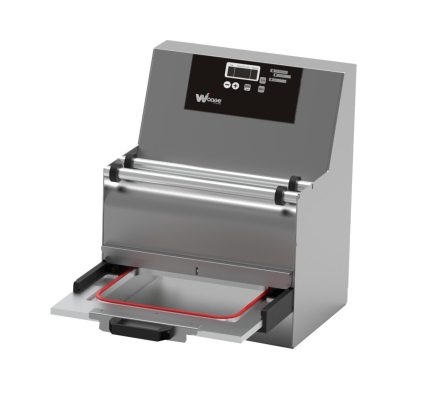 Termosigilator semiautomat industrial pentru caserole Waage TRE 43 / TRA 43, Italia