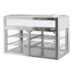 Vitrină frigorifică de masă – Self-service – 350 litri – 1400 mm – cu 2 rafturi