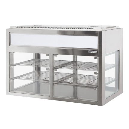 Vitrină frigorifică de masă – Self-service – 350 litri – 1400 mm – cu 2 rafturi