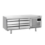 Bază frigorifică pentru gătit profesională PREMIUM PLUS -2/+8 °C - 1600 mm - 225 L - 4 sertare - 4x GN 1/1